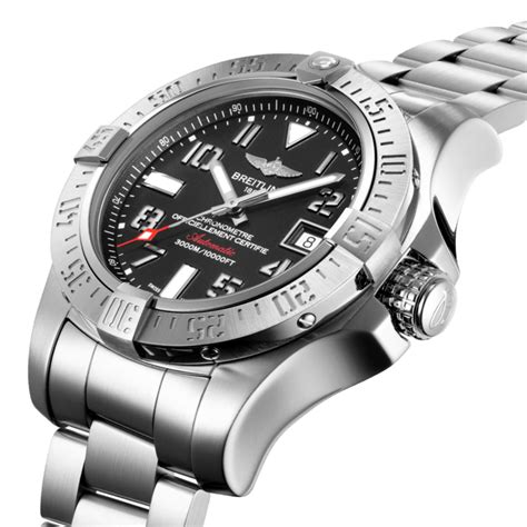 breitling 1884 avenger ii seawolf men's 45mm stainless steel watch|Breitling Avenger ii.